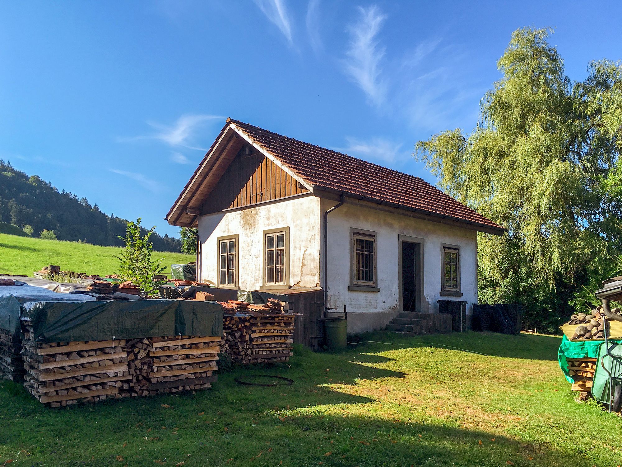 Cugini + Frey Architektur, Tinyhouse, Umbau alte Stickerei, vorher