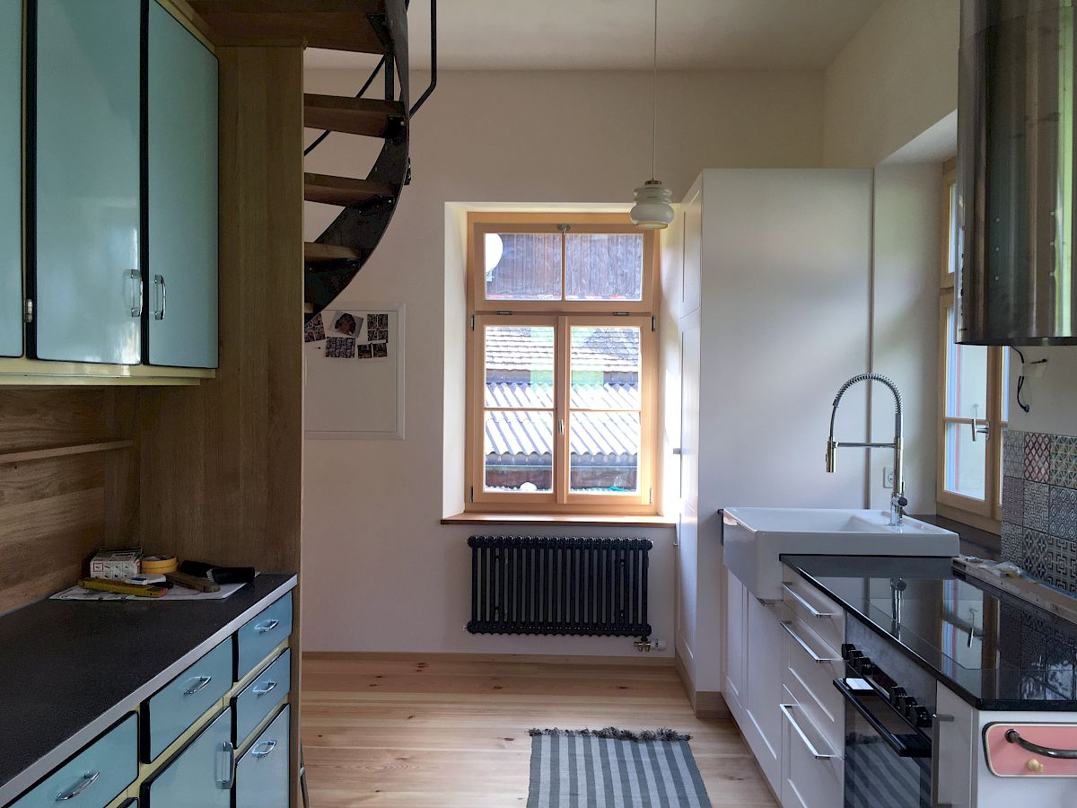 Cugini + Frey Architektur, Tinyhouse, Umbau alte Stickerei